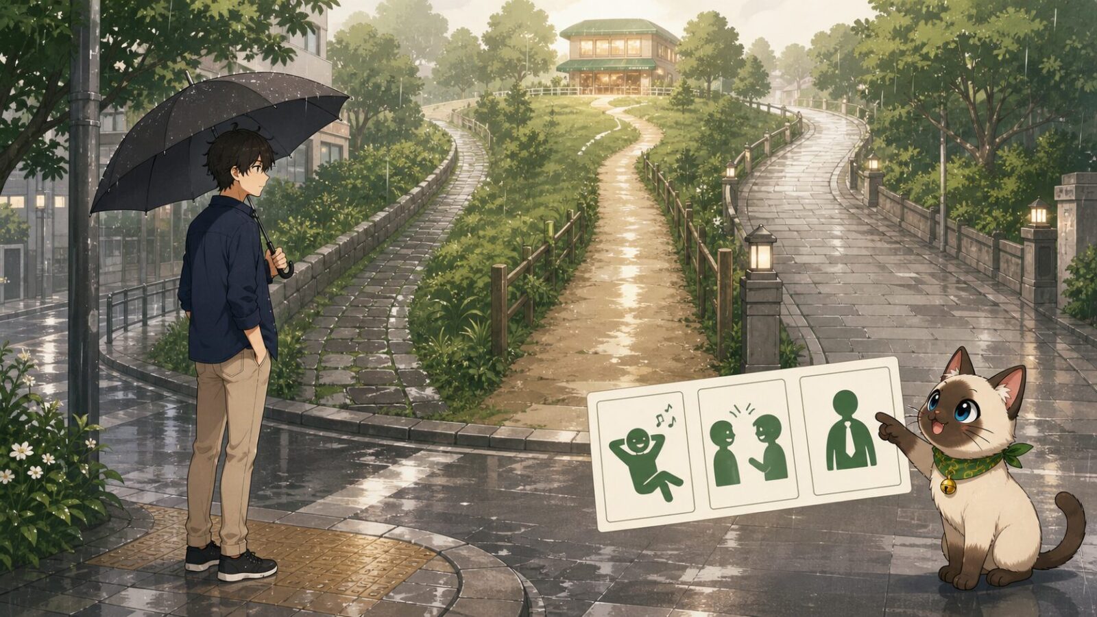 Kentar และ Plakai เปรียบเทียบระดับการใช้คำเชื่อมภาษาญี่ปุ่นในสถานการณ์เดียวกัน
