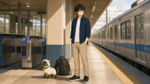 KENTAR เปิดประสบการณ์รถไฟญี่ปุ่นครั้งแรก โดยมี Plakai สังเกตลำดับการเดินทาง