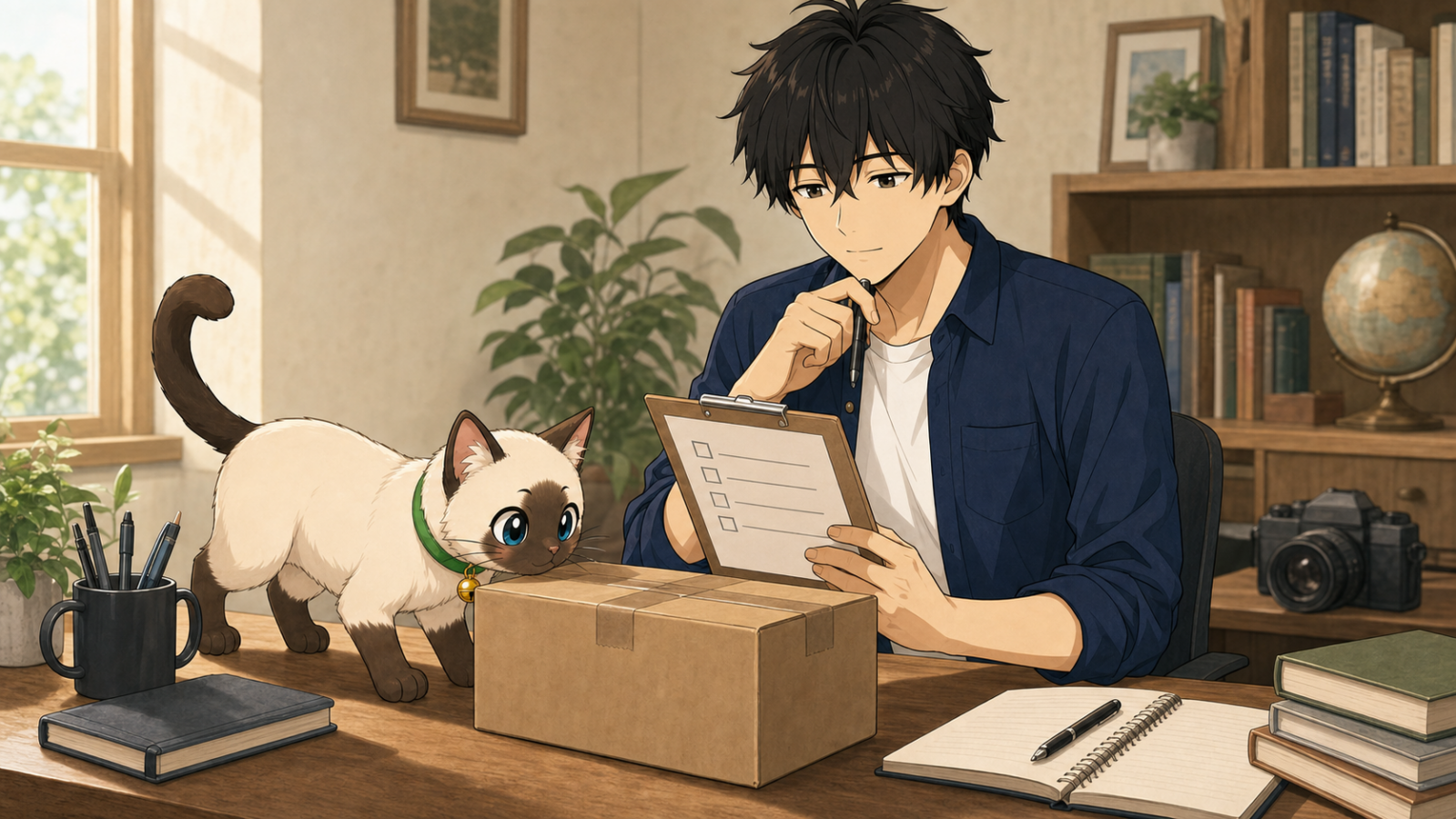 KENTAR ตรวจพัสดุและรายการความรับผิดชอบ ขณะ Plakai ดมกล่อง