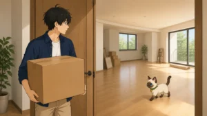KENTAR เปรียบเทียบกล่องใหญ่กับห้องกว้าง โดยมี Plakai เดินสำรวจพื้นที่